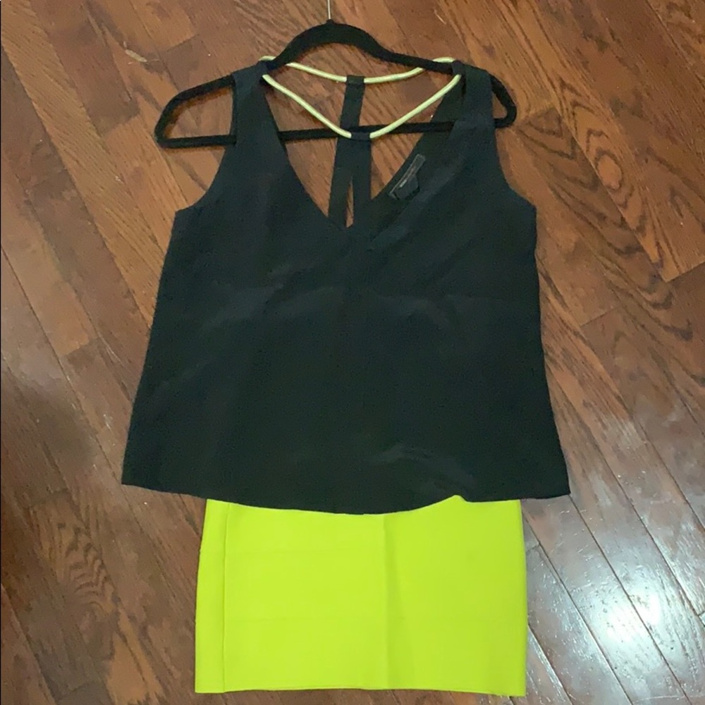 Bcbgmaxazria Skirt & Top